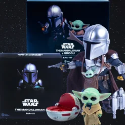Star Wars The Mandalorian Beast Kingdom Egg Attack Action Sammelfiguren