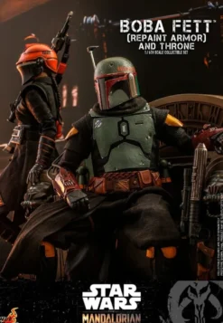 Star Wars The Mandalorian Boba Fett mit Thron Actionfigur 1:6 Special Edition