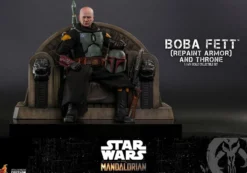 Star Wars The Mandalorian Boba Fett mit Thron Actionfigur 1:6 Special Edition