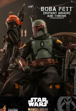 Star Wars The Mandalorian Boba Fett mit Thron Actionfigur 1:6 Special Edition