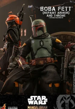 Star Wars The Mandalorian Boba Fett mit Thron Actionfigur 1:6 Special Edition