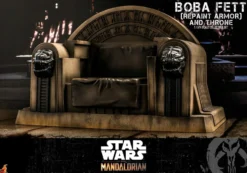 Star Wars The Mandalorian Boba Fett mit Thron Actionfigur 1:6 Special Edition