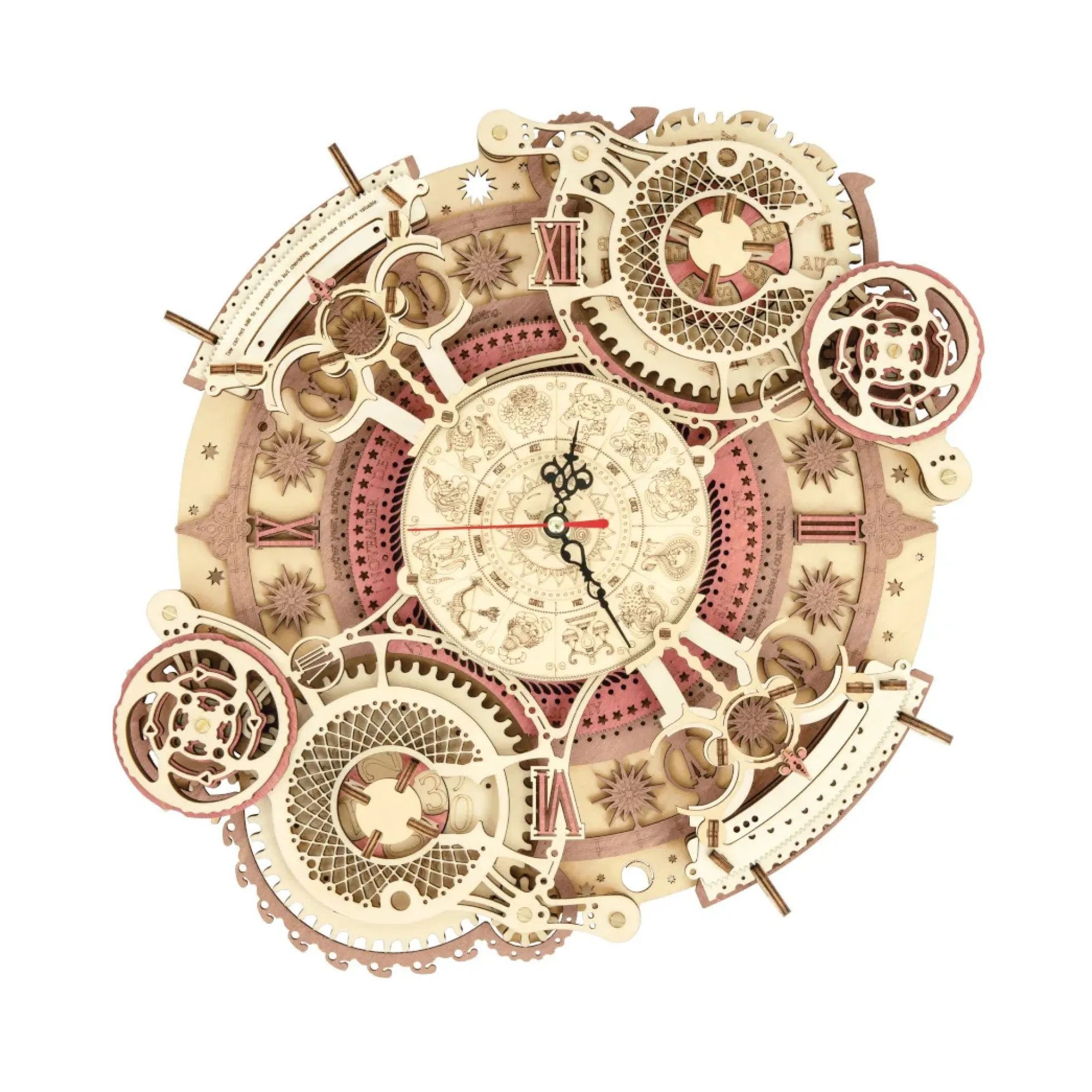 Sternzeichen Wanduhr
