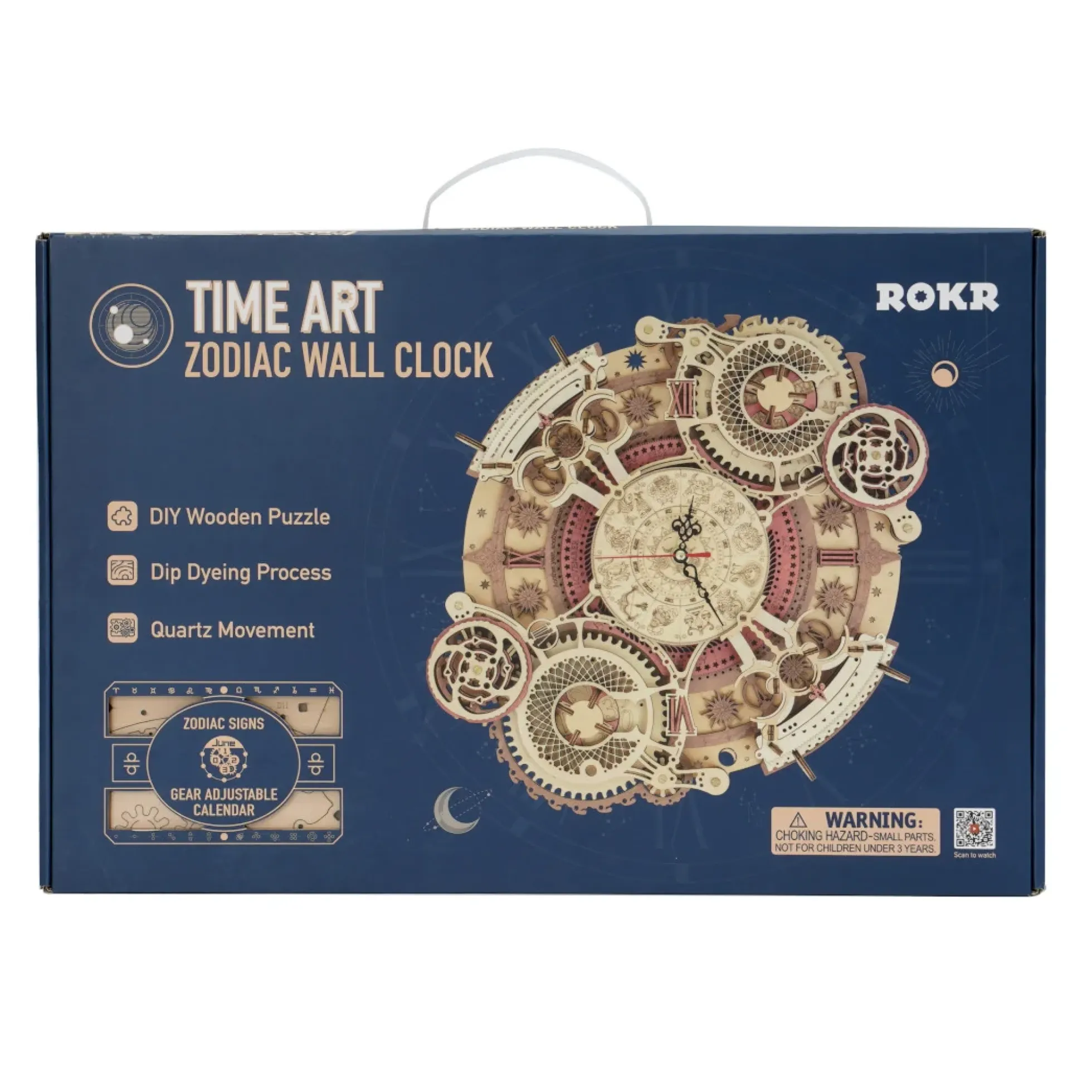 Sternzeichen Wanduhr