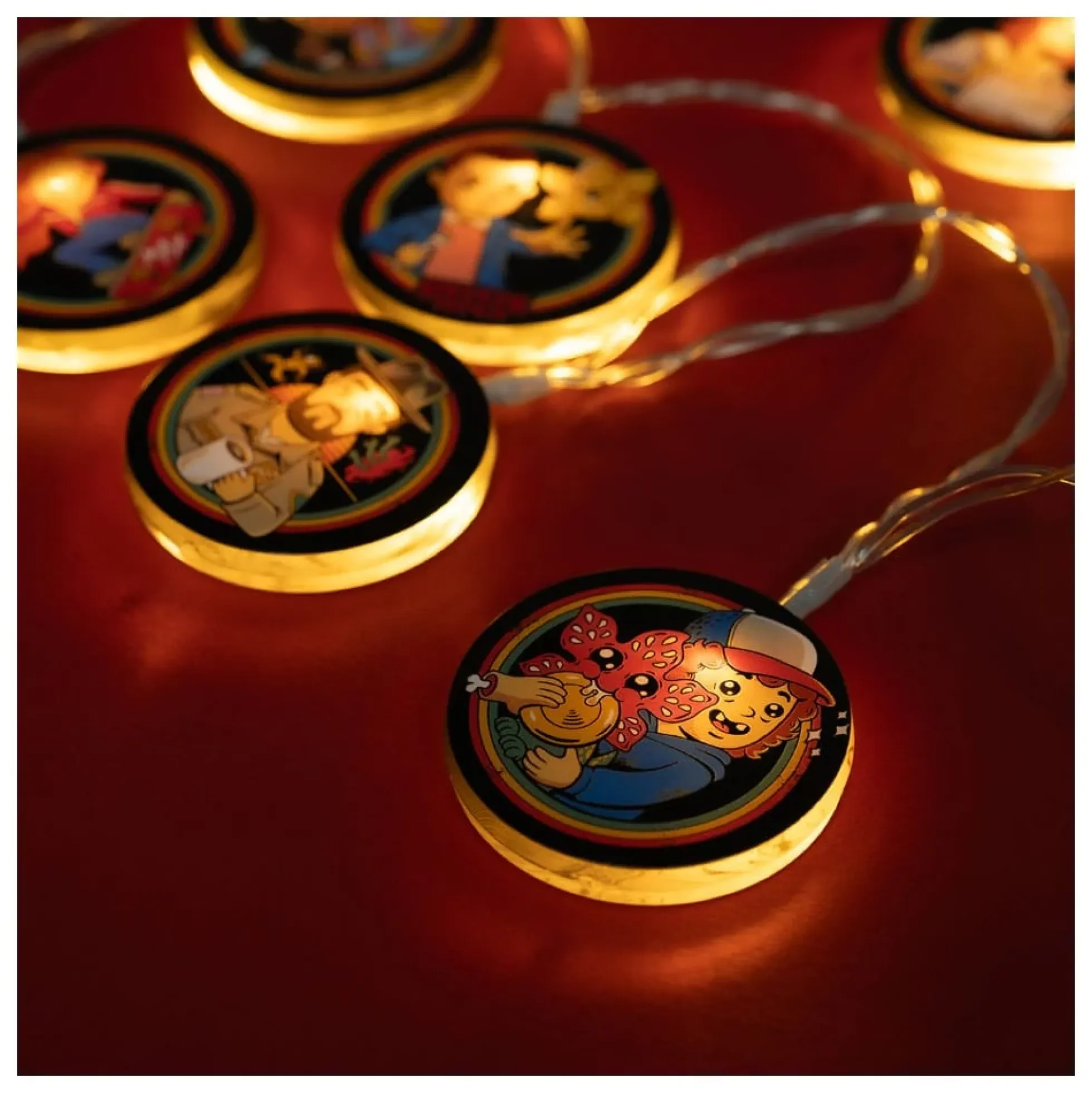 Stranger Things Charakter-Lichterkette
