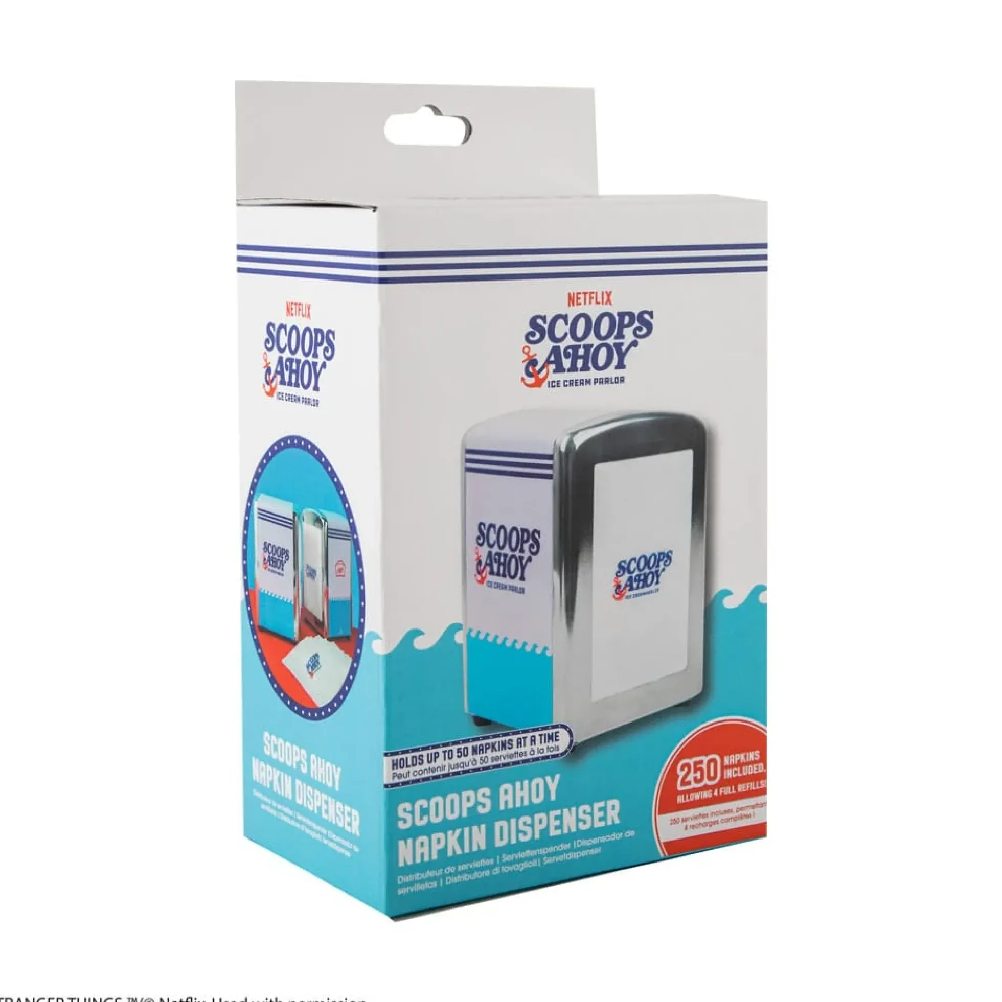 Stranger Things Serviettenspender-Set Scoops Ahoy
