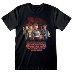 Stranger Things T-Shirt Gruppenbild mit Vecna