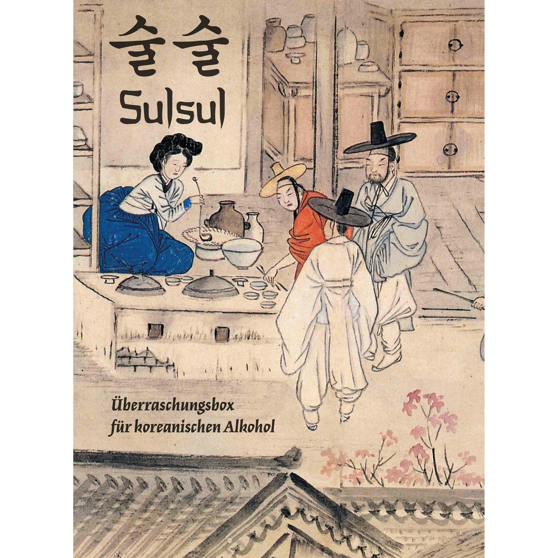 Sulsul Normal: Überraschungsbox mit 6 alkoholischen Getränken aus Korea (Bier, Soju & Reiswein)