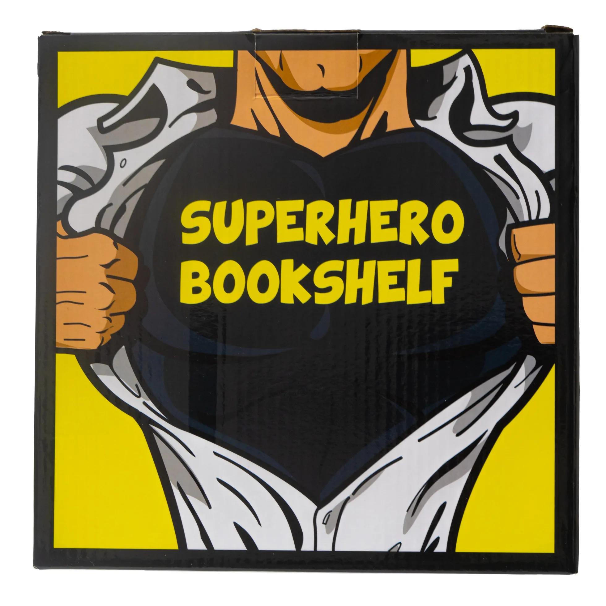Superhelden-Buchregal
