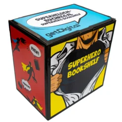 Superhelden-Buchregal