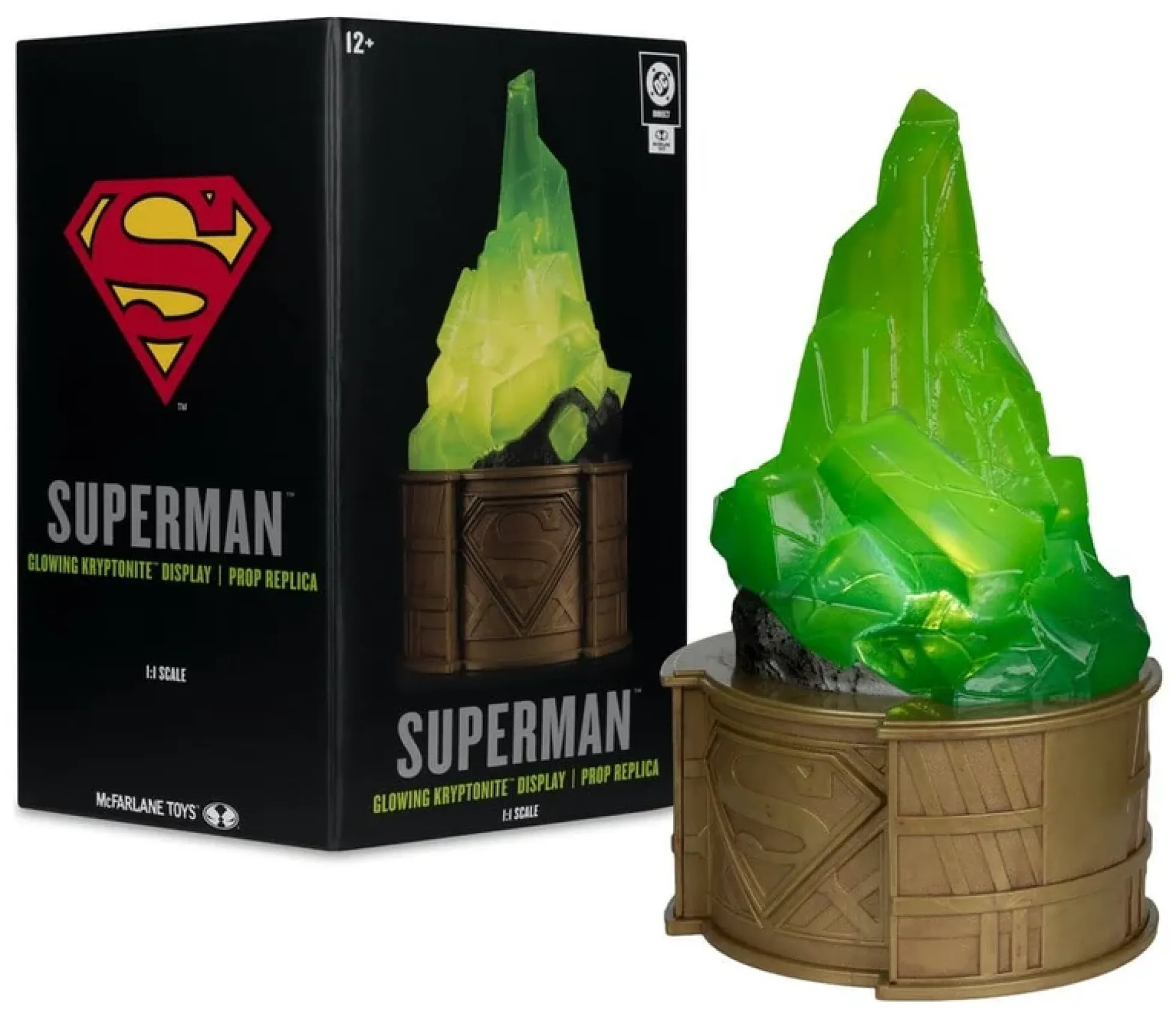 Superman Kryptonit Replik mit Leuchtfunktion