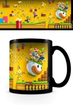 Super Mario Bros. Tasse mit Thermoeffekt Münzregen