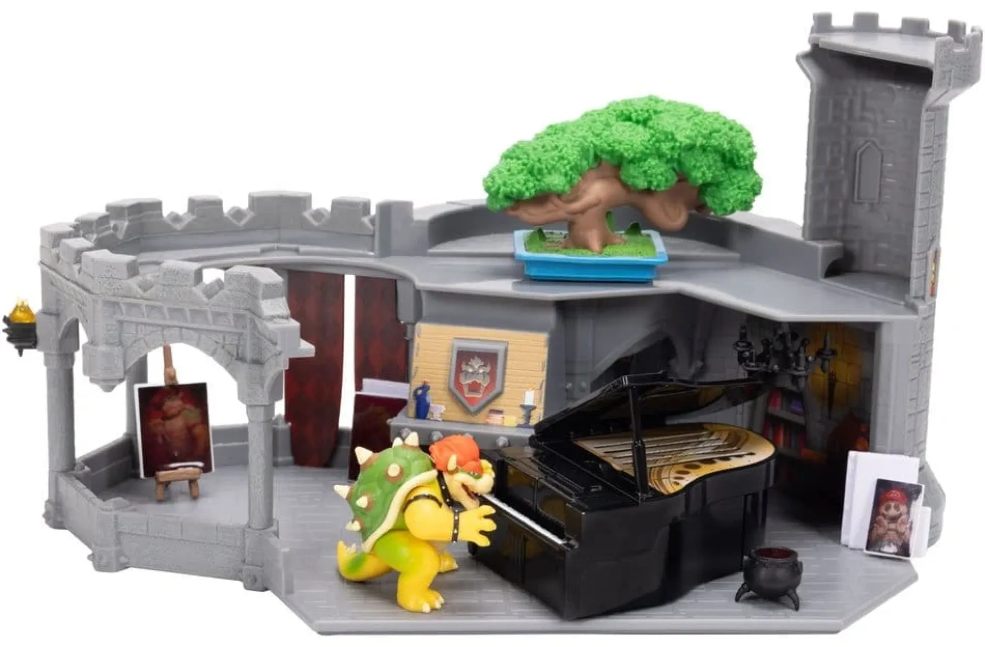 Super Mario Galaxy Film Spielset Bowsers Schloss