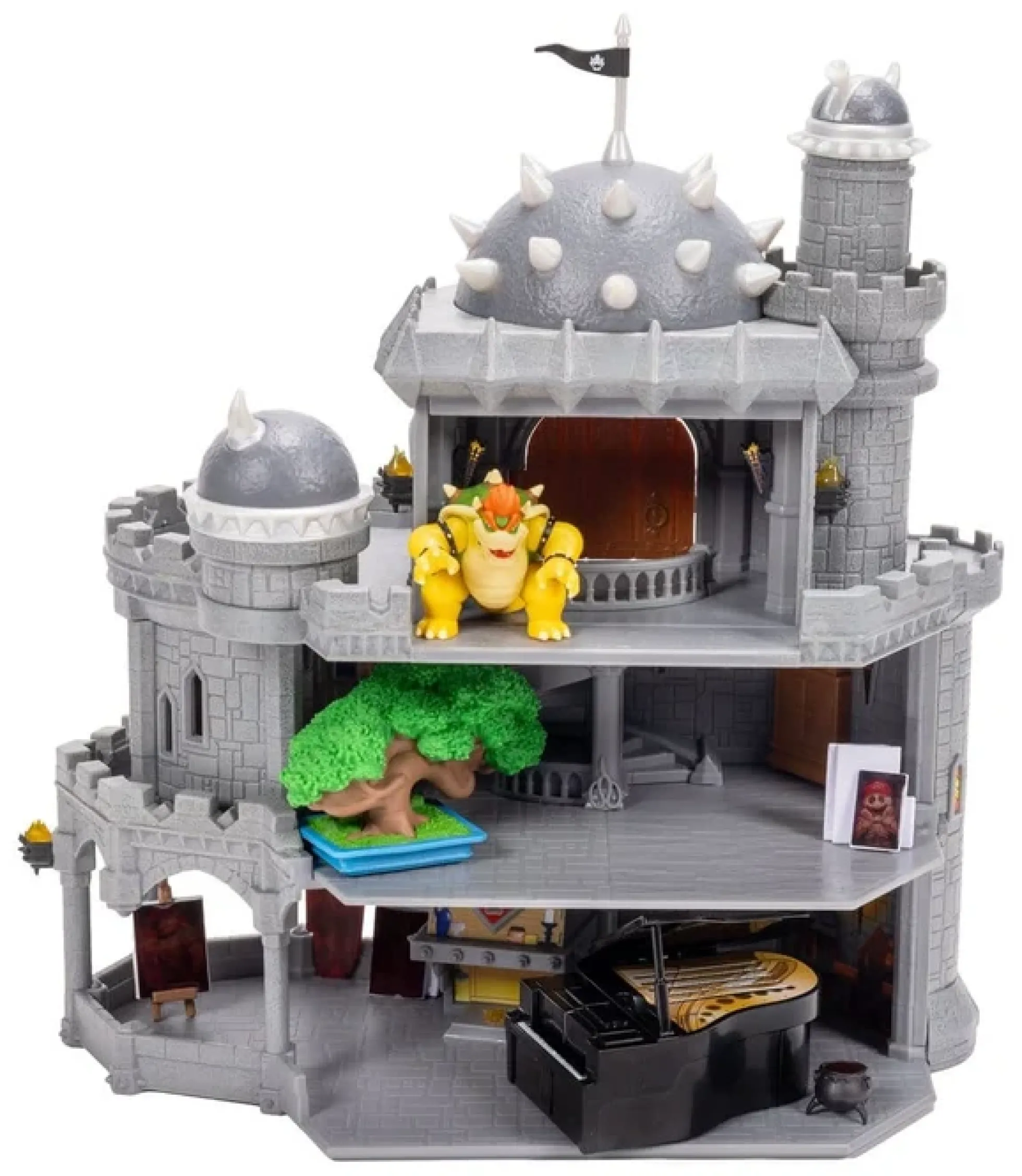 Super Mario Galaxy Film Spielset Bowsers Schloss