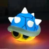 Super Mario Kart Blauer Panzer Lampe mit Originalem Sound