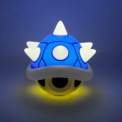 Super Mario Kart Blauer Panzer Lampe mit Originalem Sound