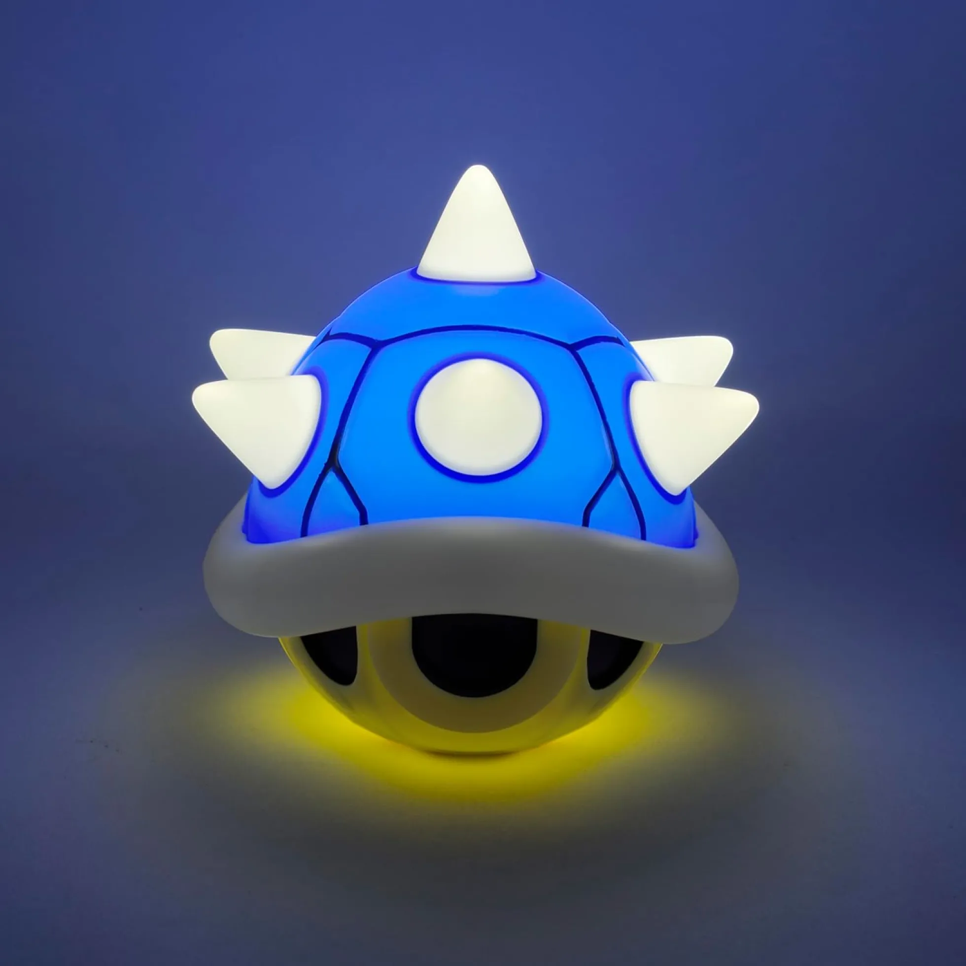 Super Mario Kart Blauer Panzer Lampe mit Originalem Sound