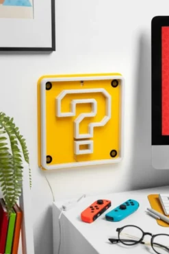 Super Mario Neon-Wandleuchte