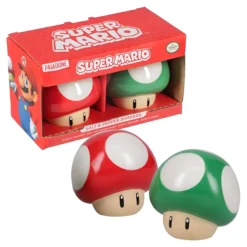 Super Mario Pilze Salz und Pfeffer Streuer