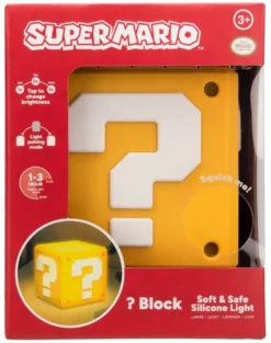 Super Mario Silikon-Leuchte Fragezeichen-Block