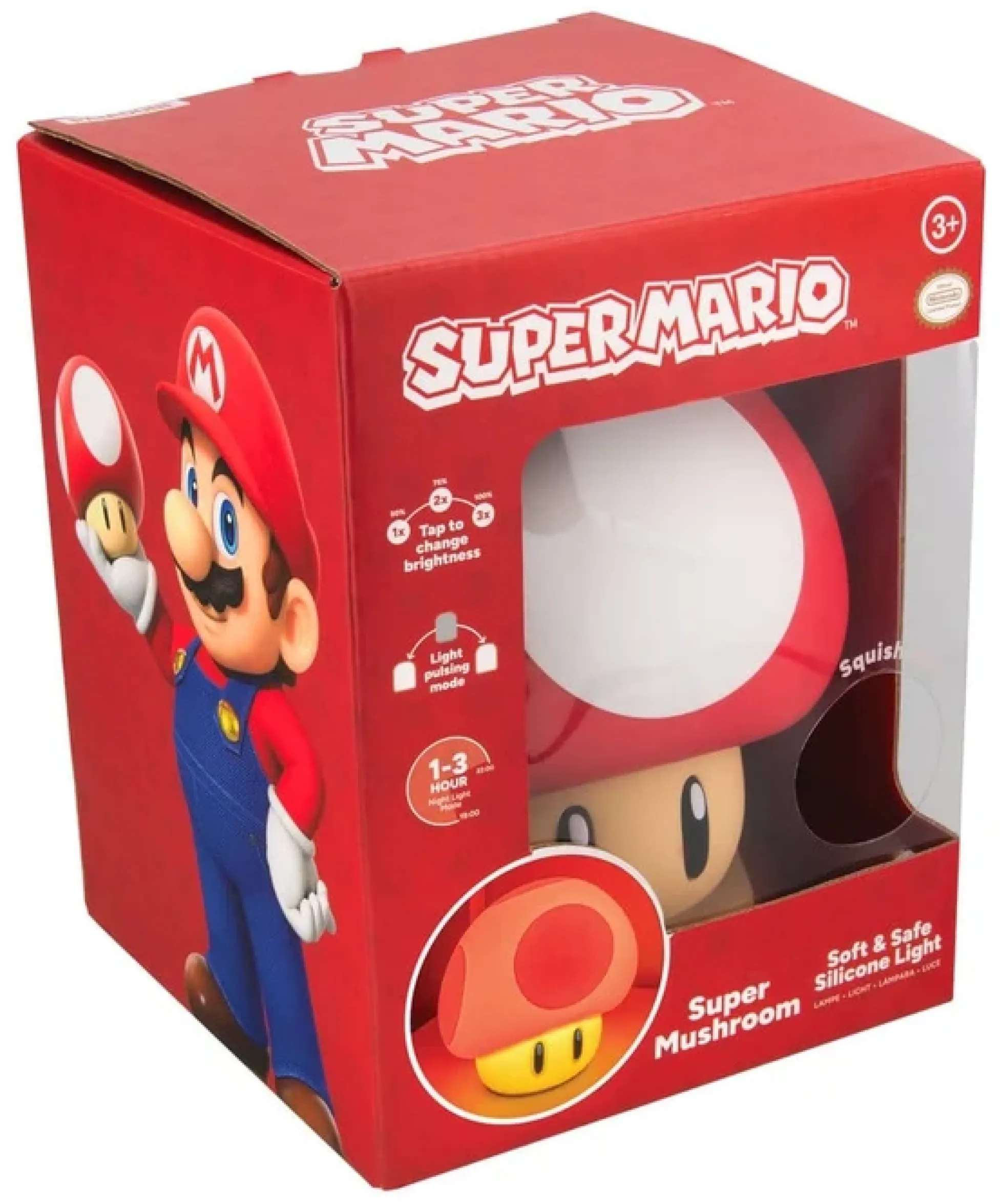 Super Mario Superpilz Silikon-Leuchte