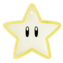 Super Mario Super Stern Neon Wandbeleuchtung