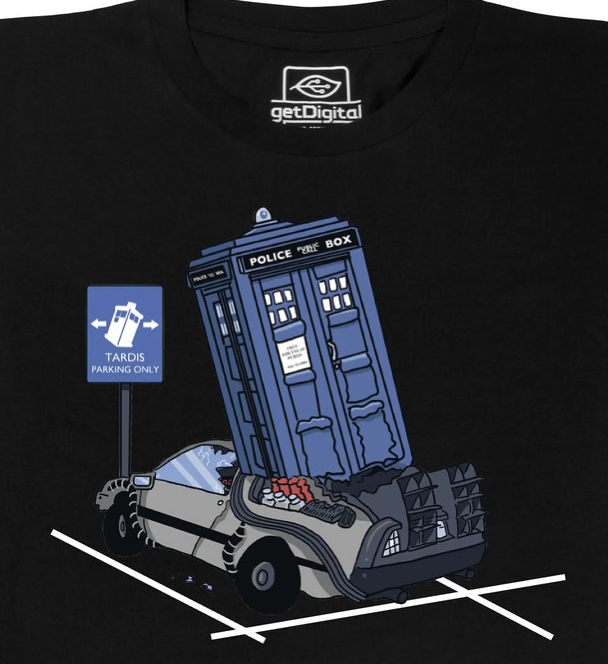 TARDIS Parking Only