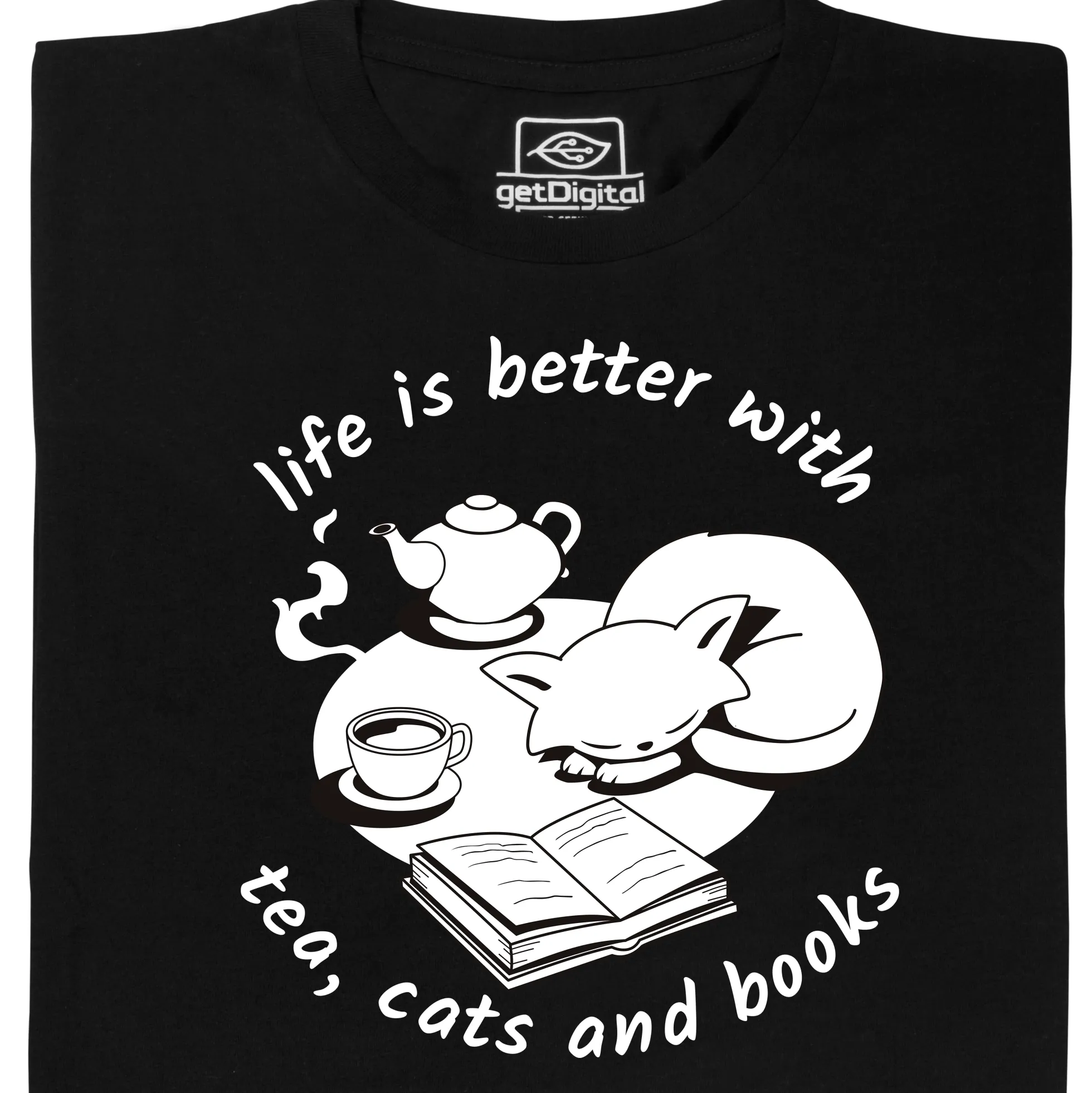 Tea, cats and books
