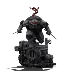 Teenage Mutant Ninja Turtles Art Scale Statue 1/10 Black and White