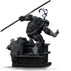 Teenage Mutant Ninja Turtles Art Scale Statue 1/10 Black and White