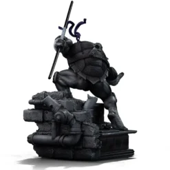 Teenage Mutant Ninja Turtles Art Scale Statue 1/10 Black and White