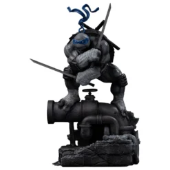 Teenage Mutant Ninja Turtles Art Scale Statue 1/10 Black and White