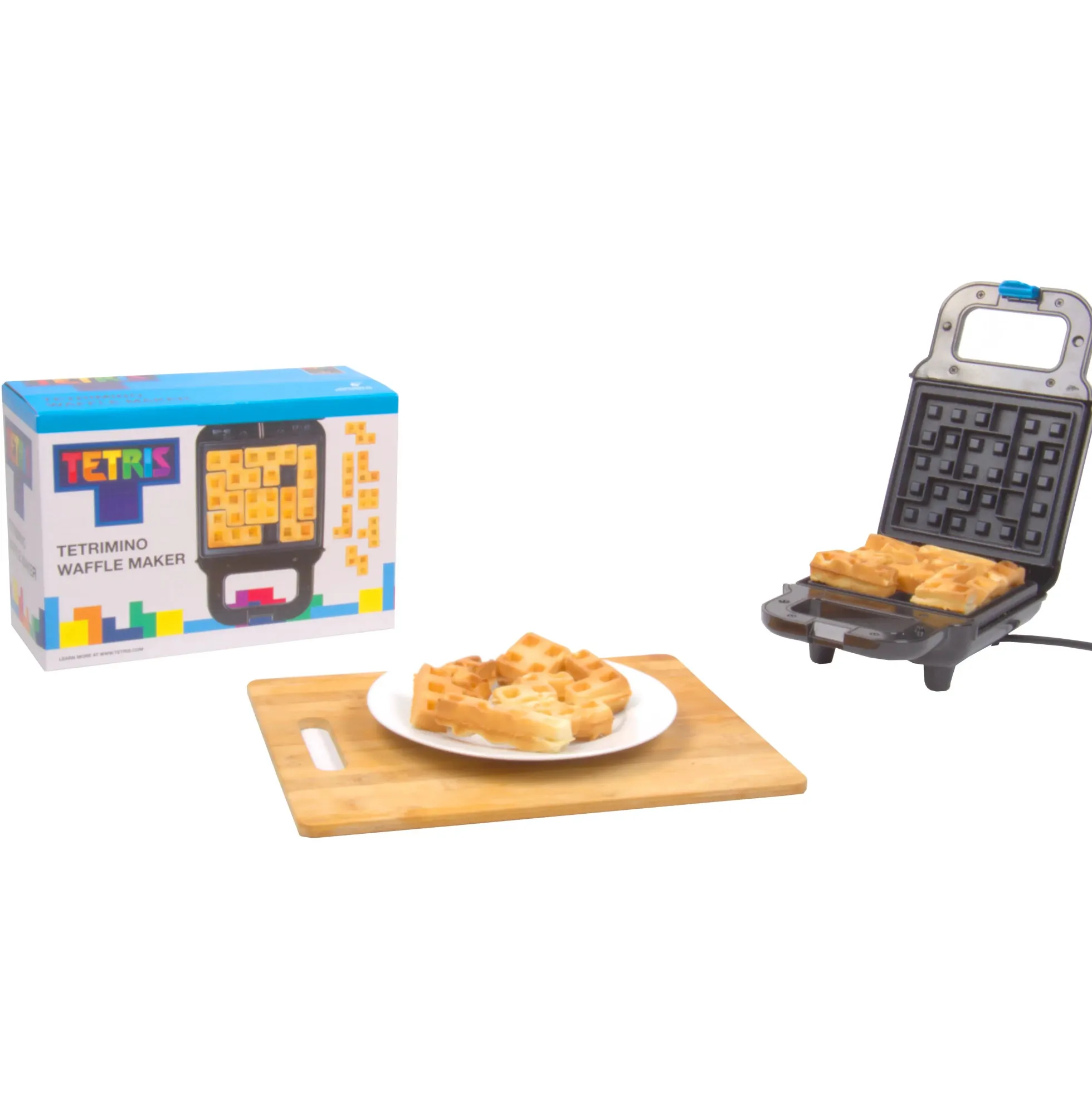 Tetris Waffeleisen für alle sieben Tetrimino-Formen