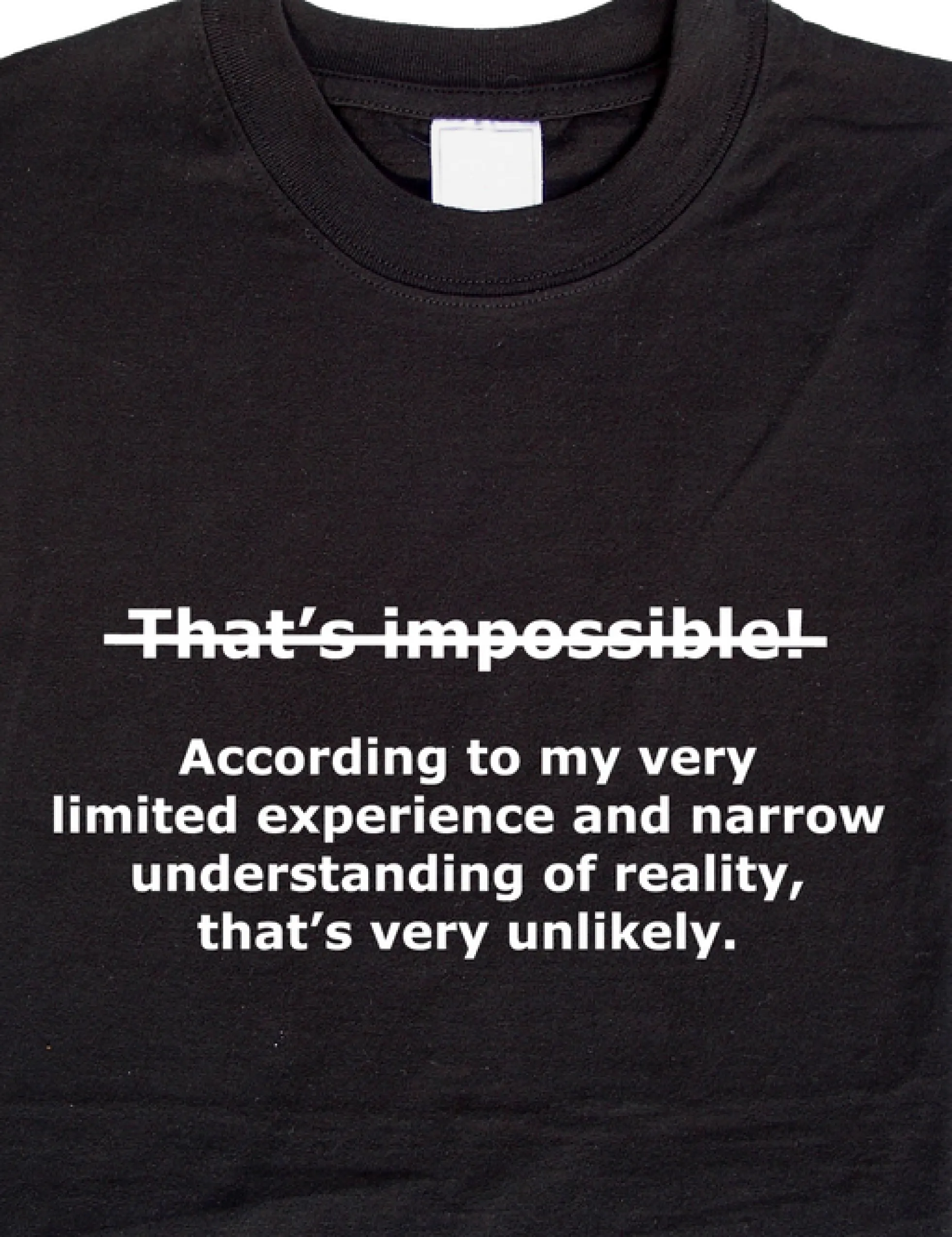 That is impossible