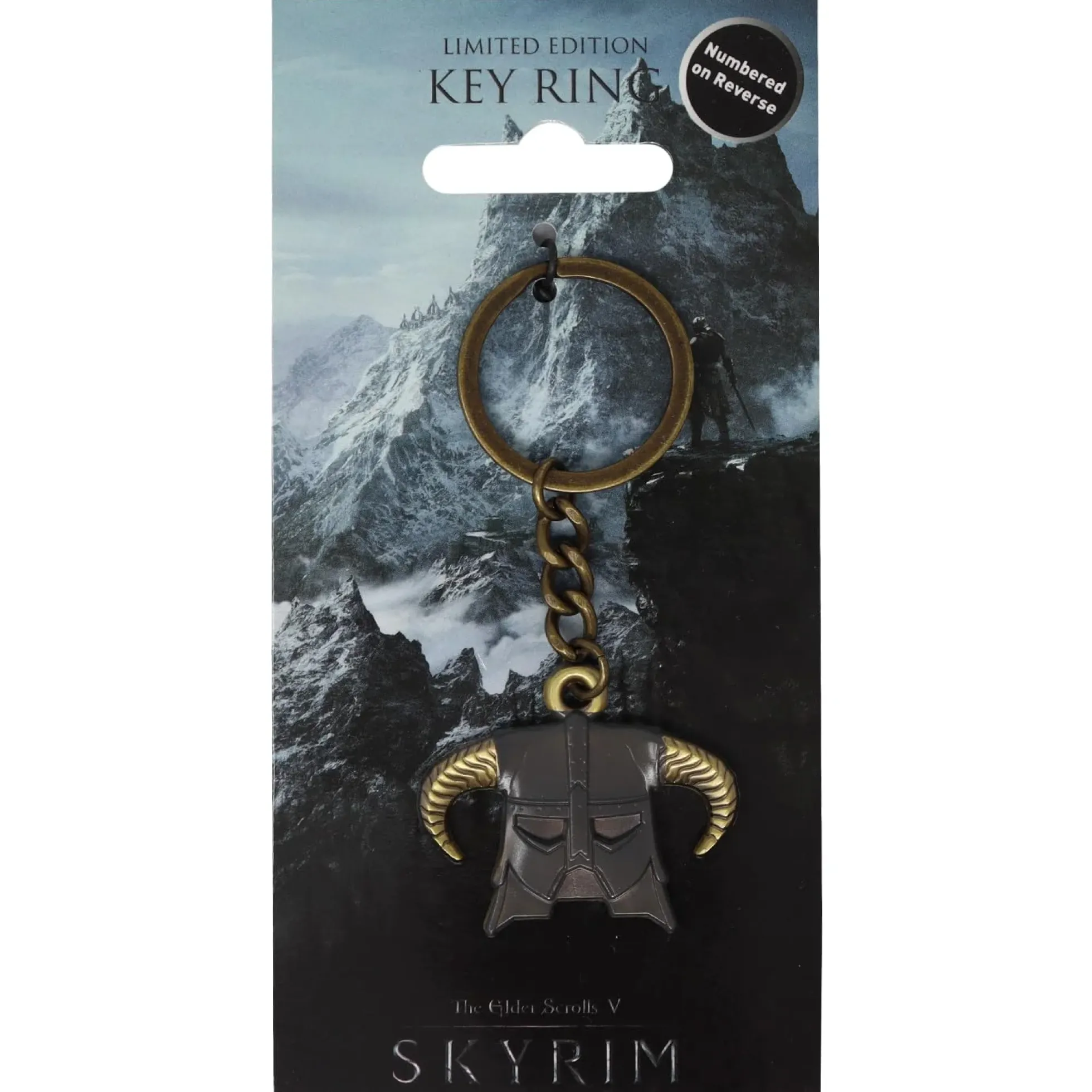 The Elder Scrolls V Skyrim Schlüsselanhänger Drachenhelm