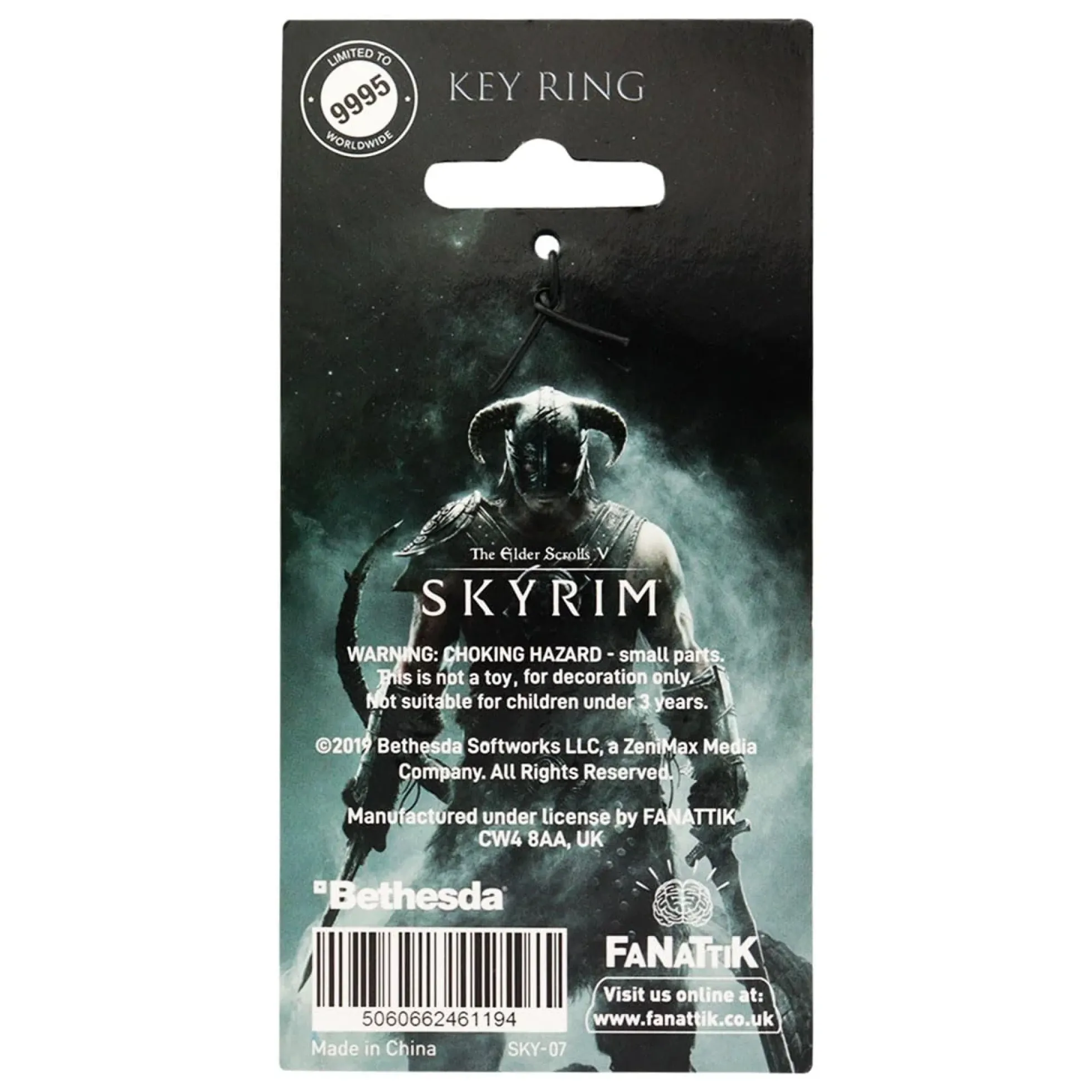 The Elder Scrolls V Skyrim Schlüsselanhänger Drachenhelm