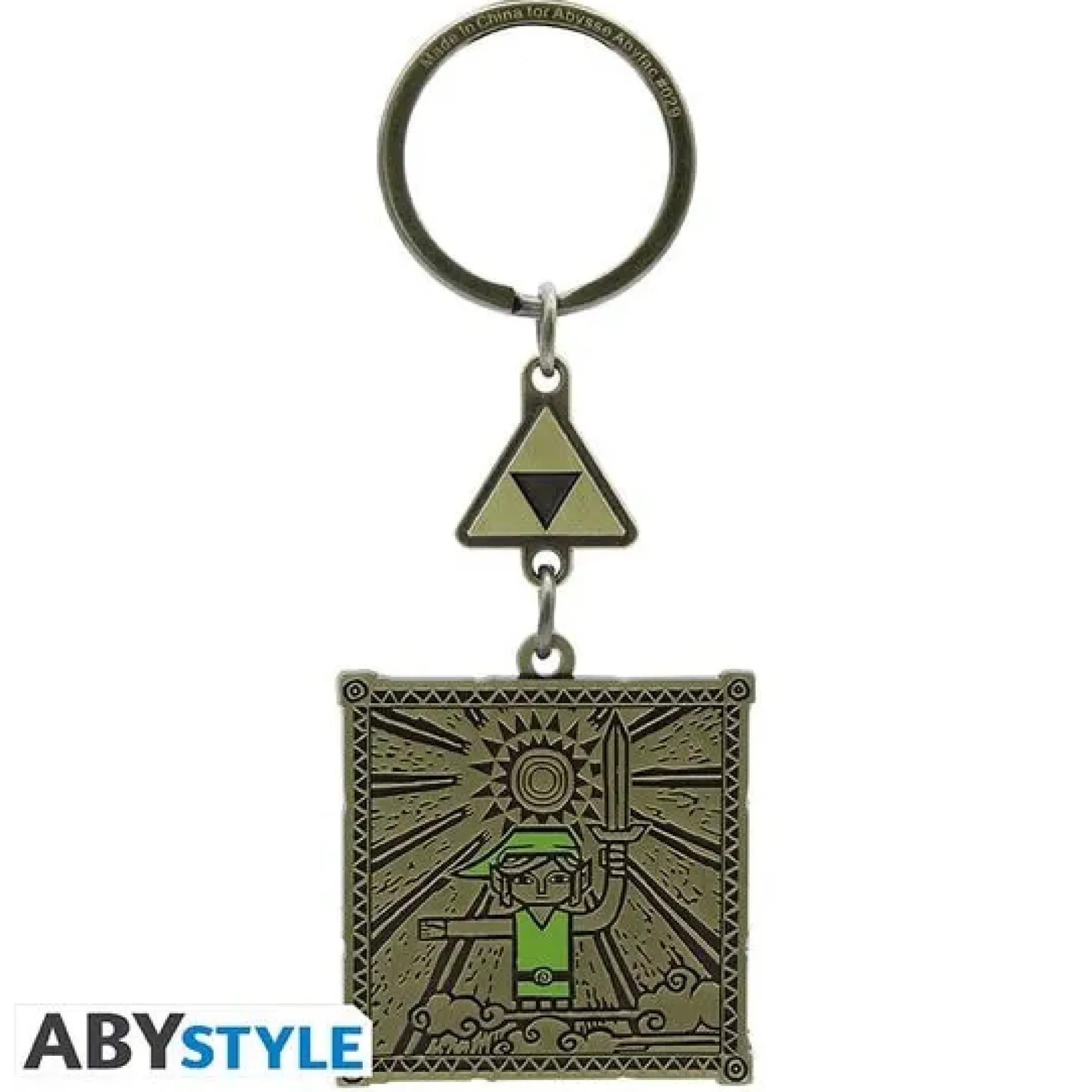 The Legend of Zelda Schlüsselanhänger Link mit Triforce