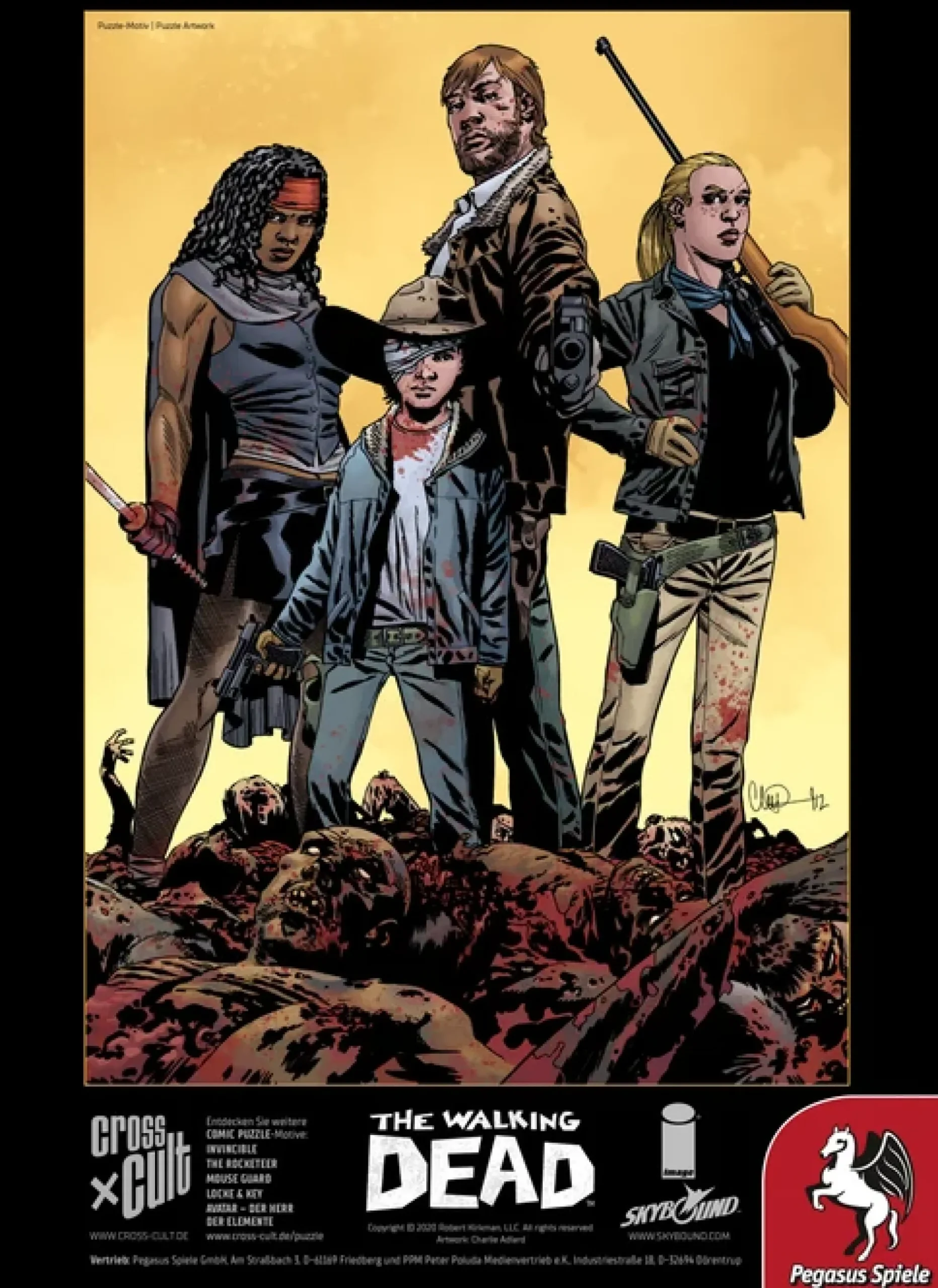 The Walking Dead Comic-Puzzle: Die Zombiejäger