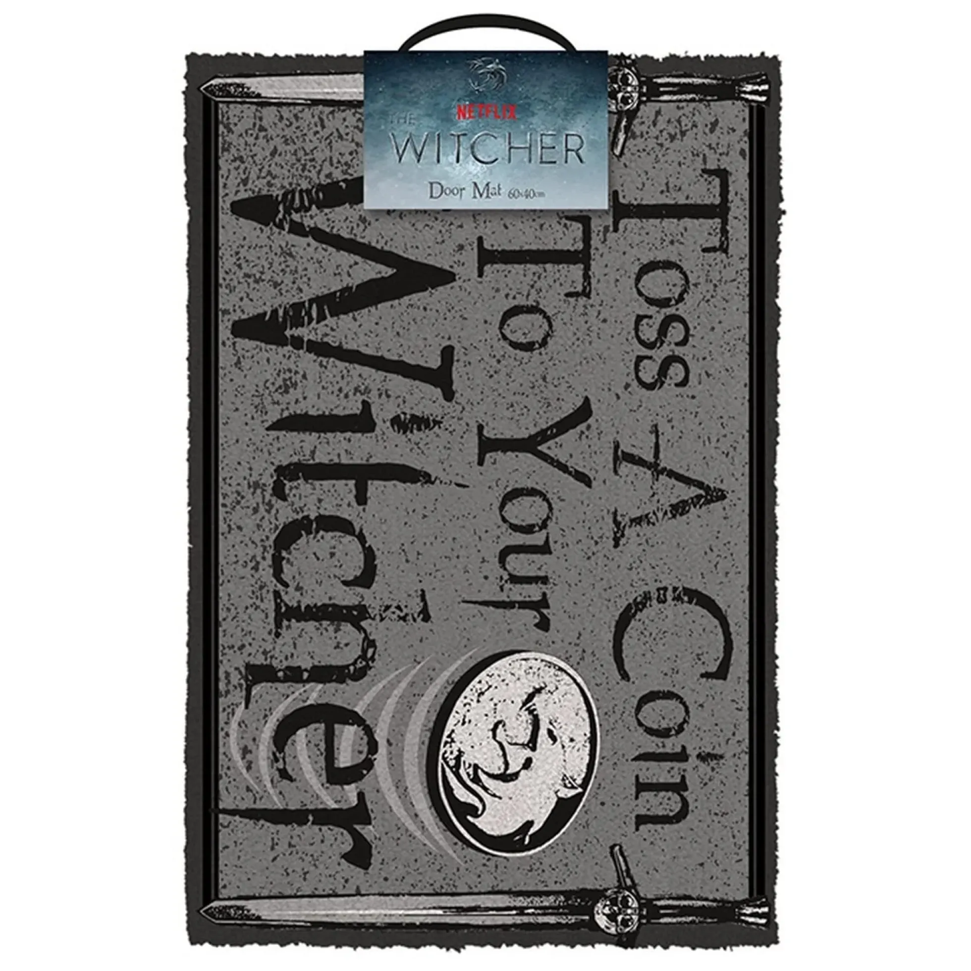 The Witcher Fußmatte Toss a Coin to Your Witcher