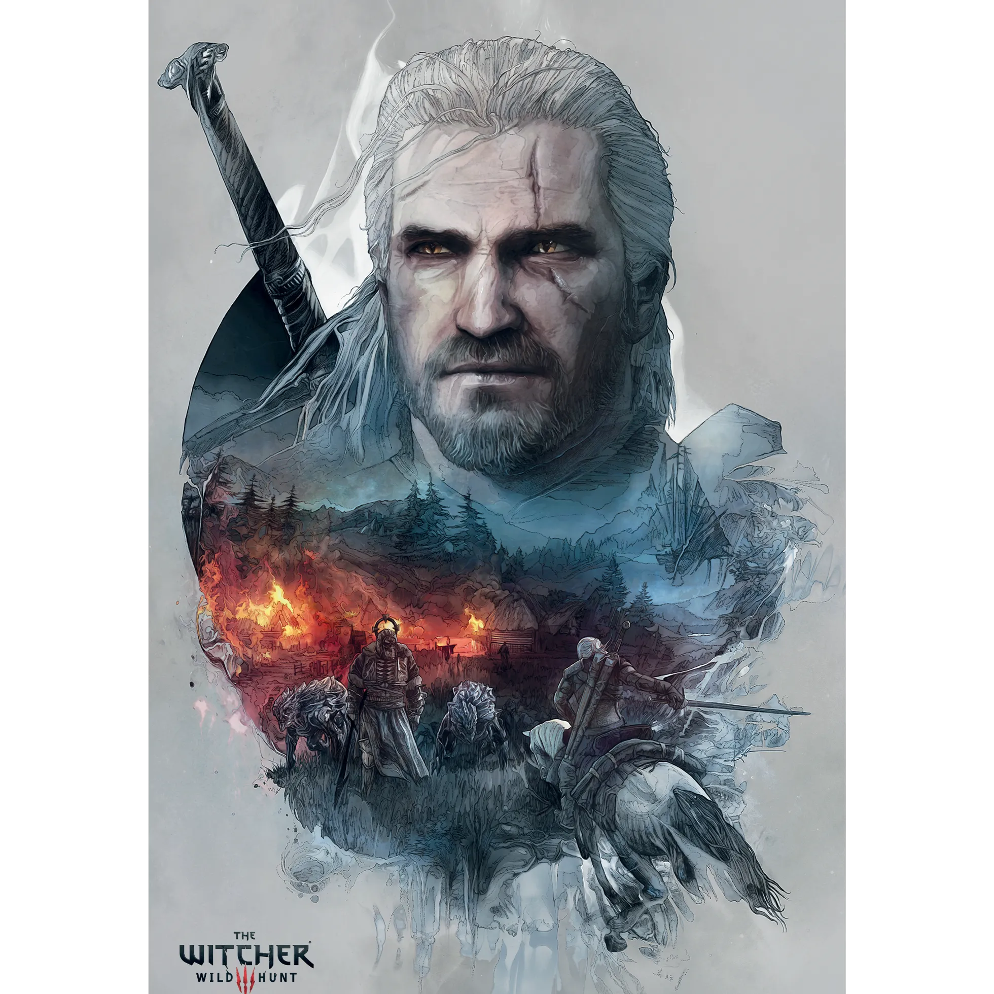The Witcher Maxi Poster "Geralt"