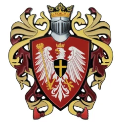 The Witcher Medaille Wappen von Redanien