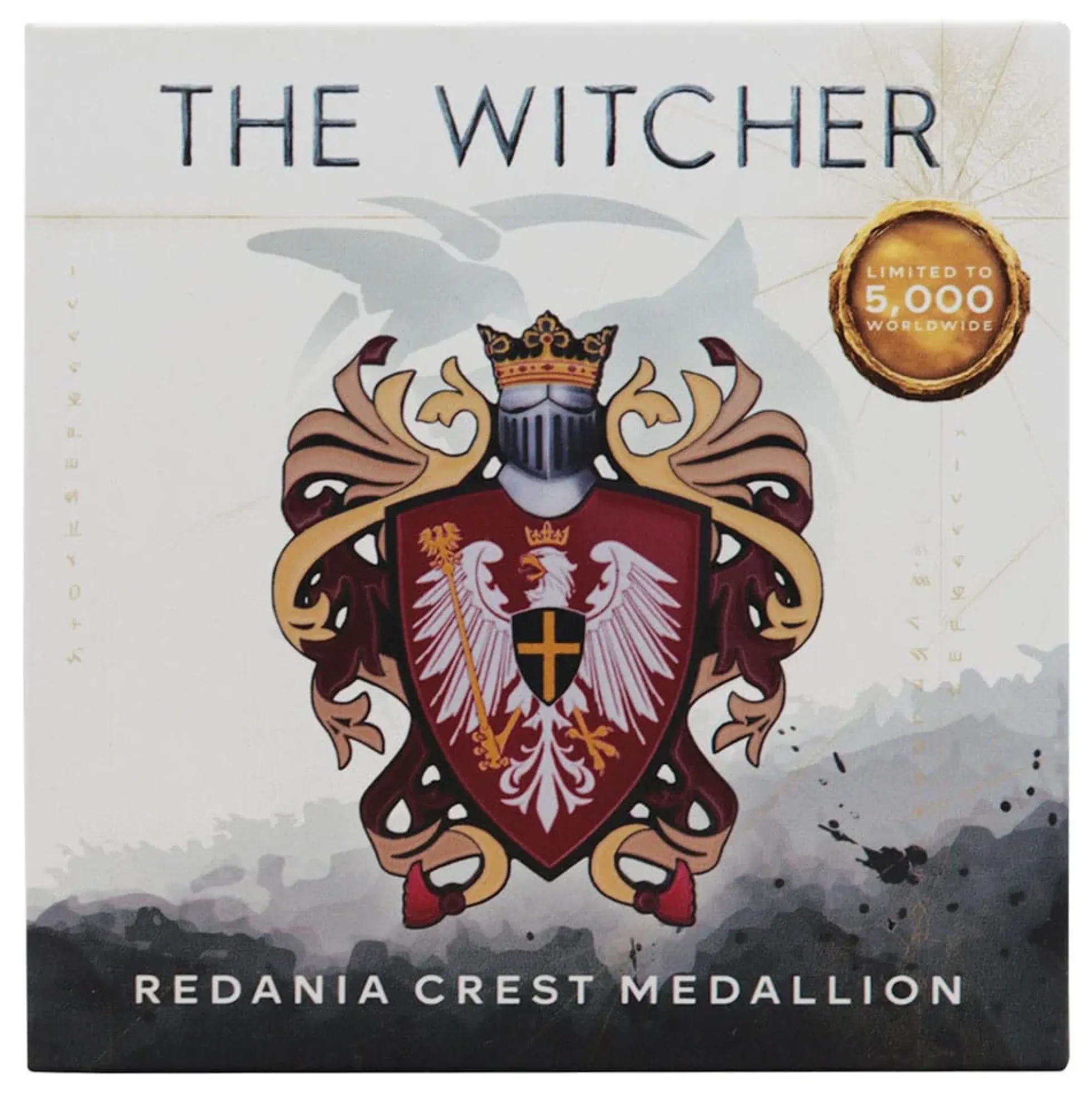 The Witcher Medaille Wappen von Redanien