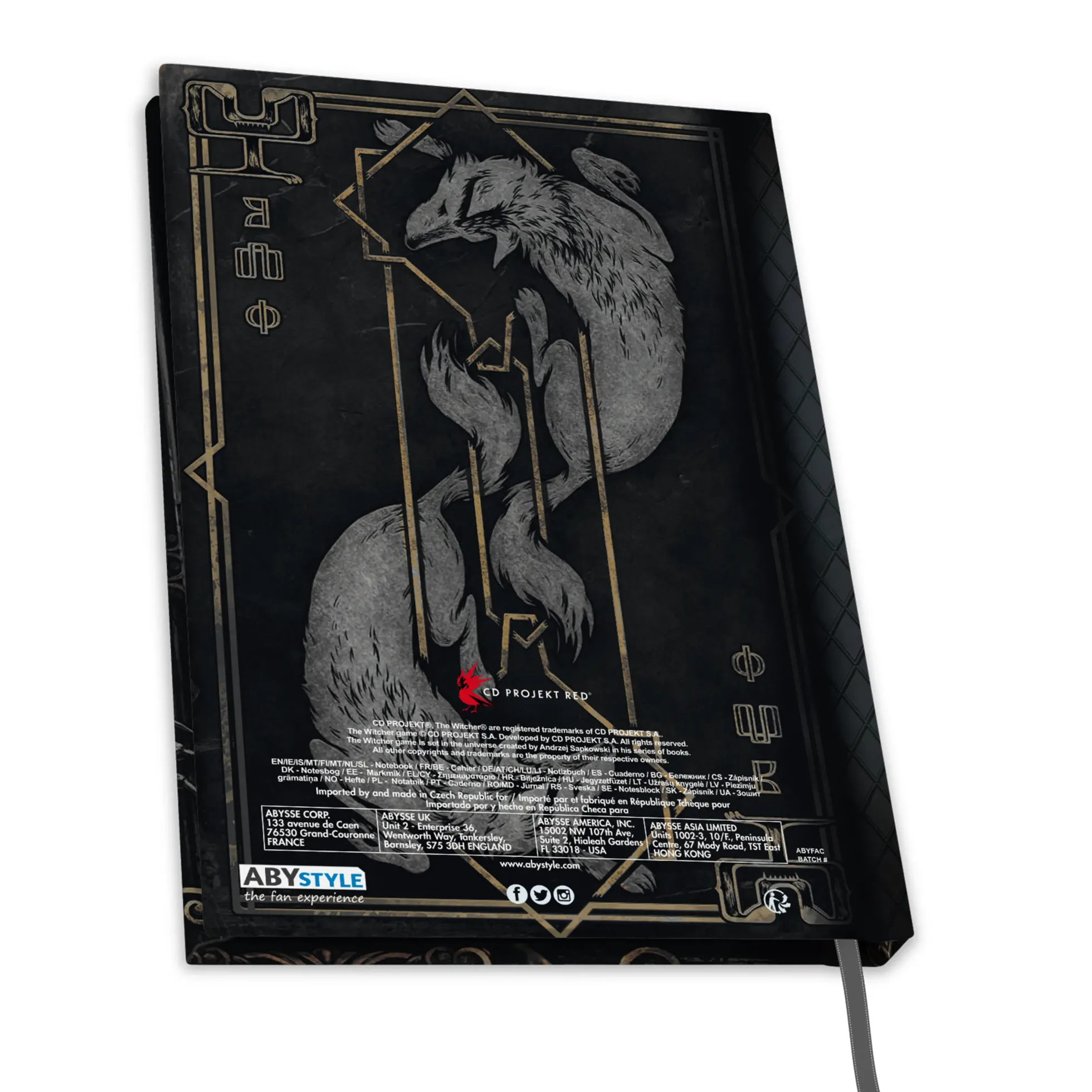 The Witcher Notizbuch „Wolf School“