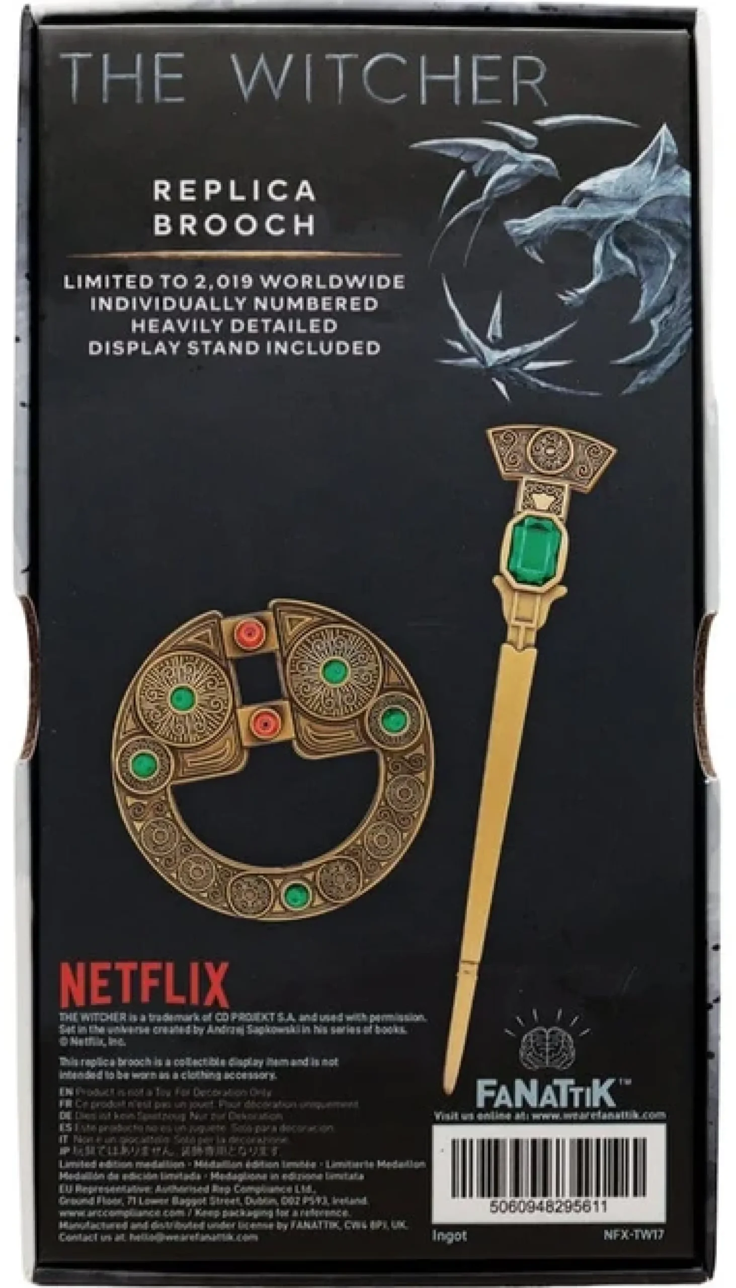 The Witcher Replik Renfris Brosche (Netflix, limitiert)