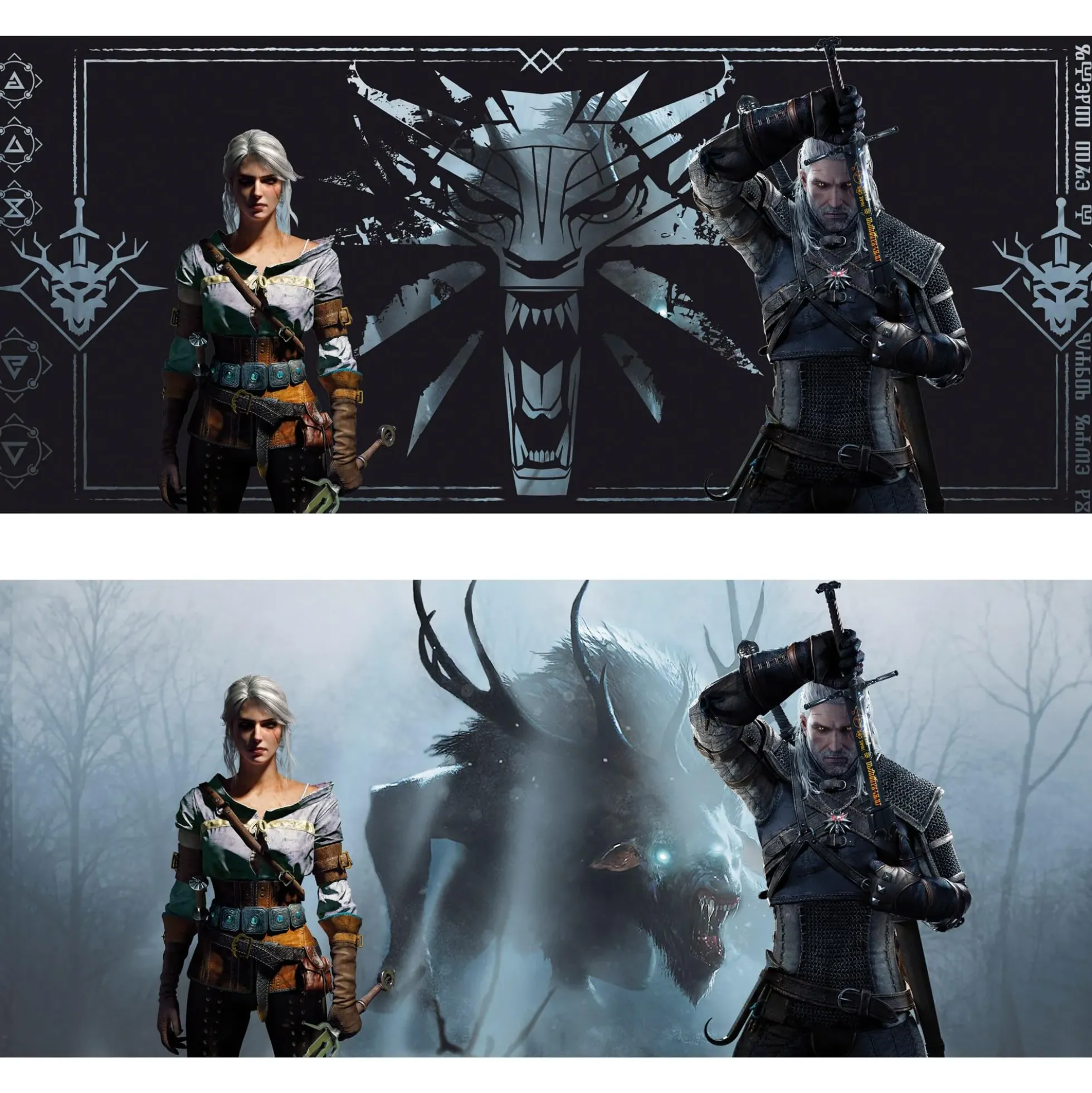 The Witcher Tasse mit Thermoeffekt Geralt von Riva