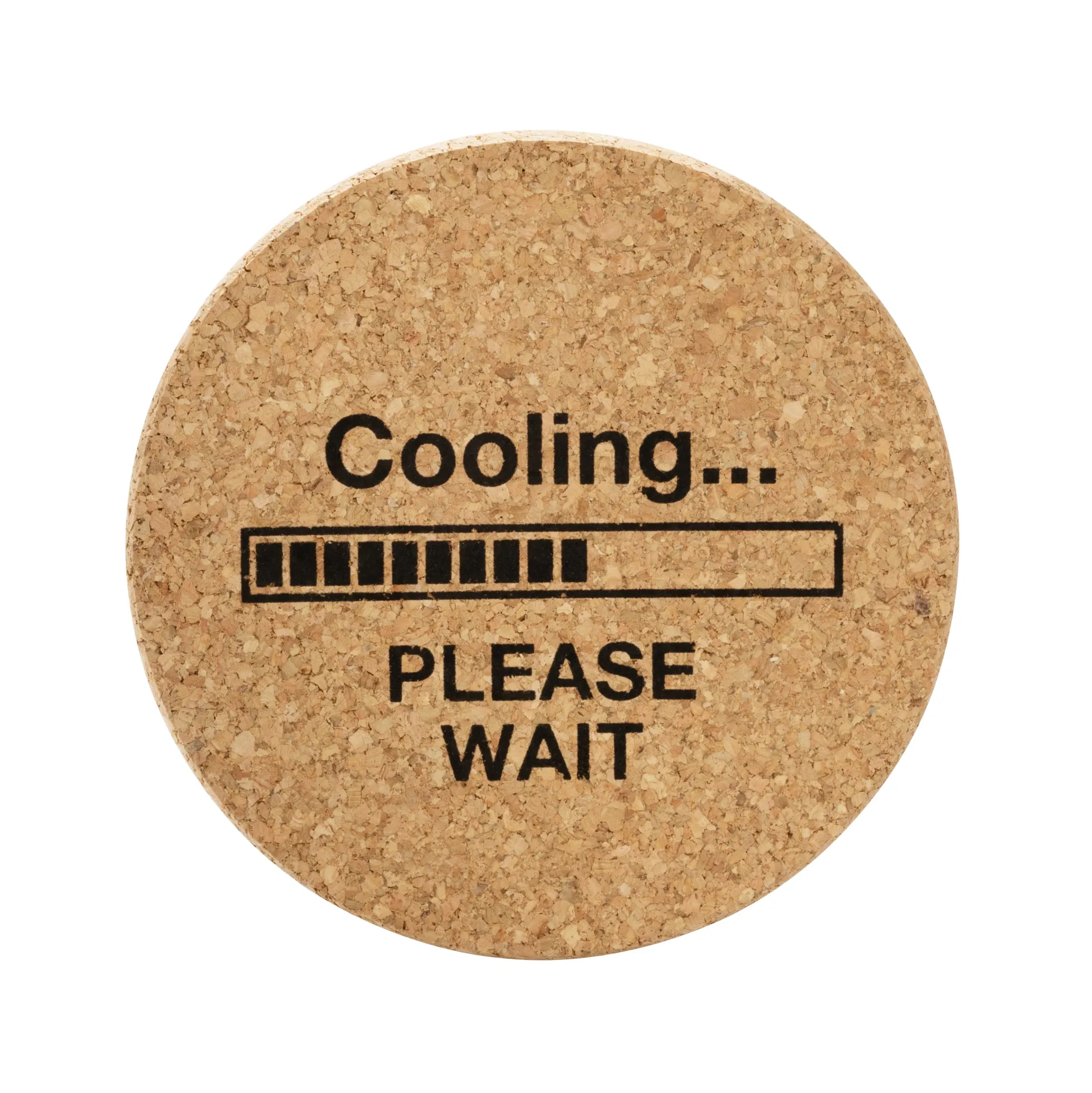 Topfuntersetzer Cooling Please Wait