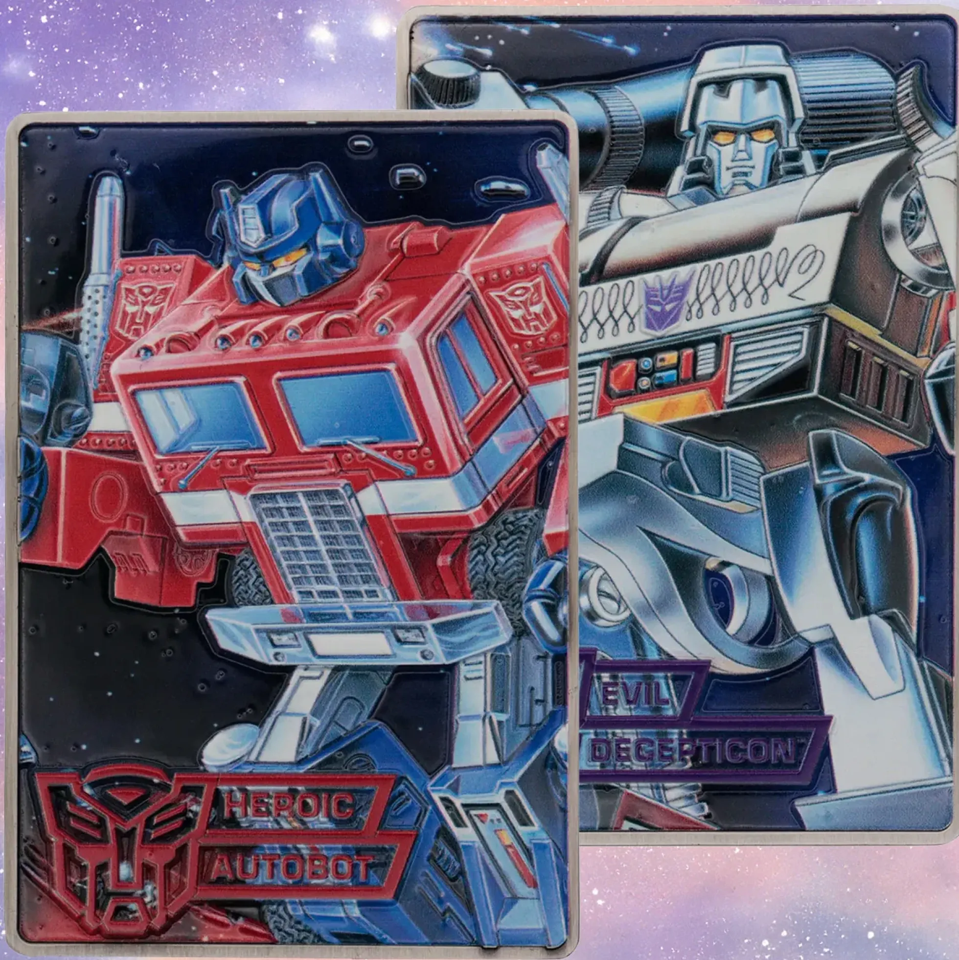 Transformers 40th Anniversary Limitierte Metallbarren zum Sammeln