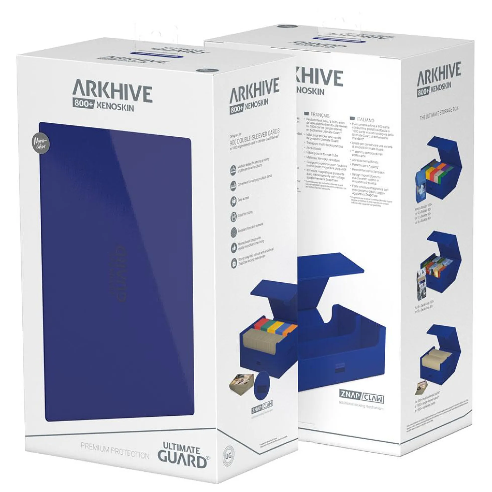 Ultimate Guard Arkhive 800+ Xenoskin Kartenbox einfarbig
