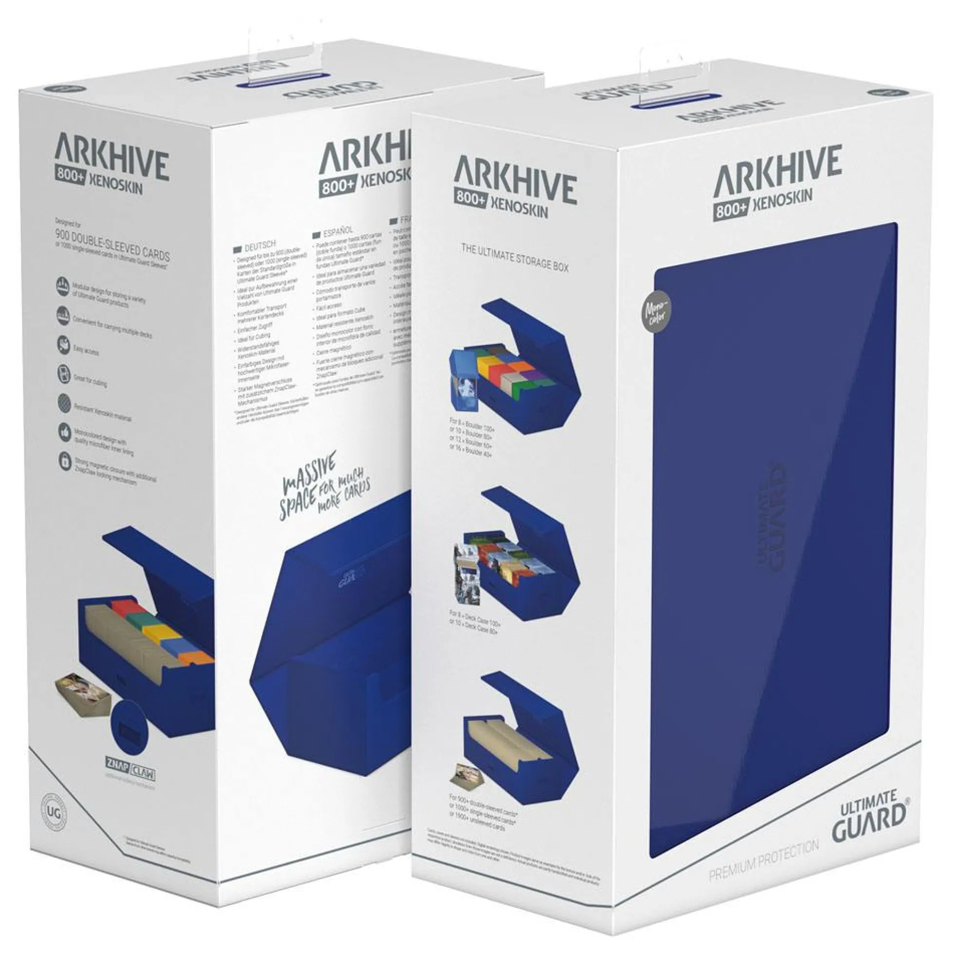 Ultimate Guard Arkhive 800+ Xenoskin Kartenbox einfarbig