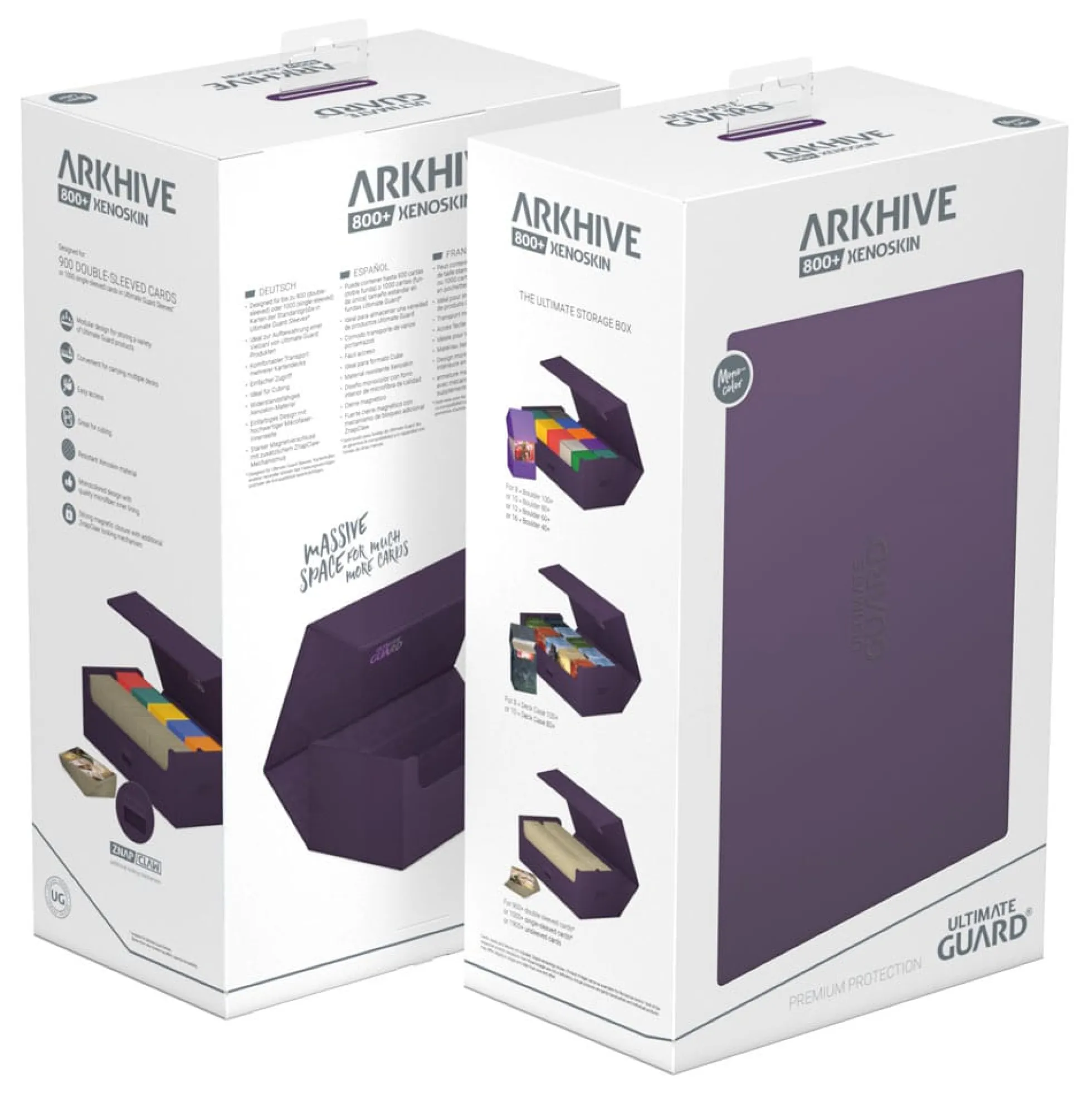 Ultimate Guard Arkhive 800+ Xenoskin Kartenbox einfarbig